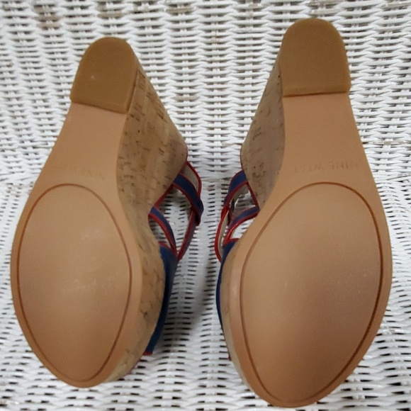 Nine West wedges size 6 1/2M - Picture 6 of 6